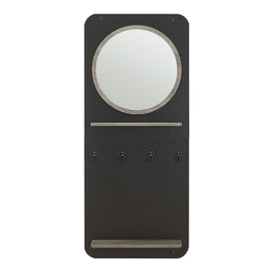 Panel do szafy Helsinge z lustrem 140x60x16 cm [en.casa]