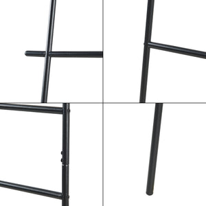 Drabina na ręczniki Øyer 170x45x2 cm stal [en.casa]