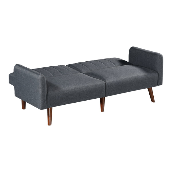 Malå sofa rozkładana 175x70x72 cm szara [en.casa]