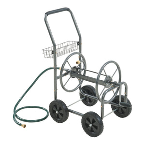 Gelibolu wózek na wąż 3/4 cala maks. 65 m szary [pro.tec]