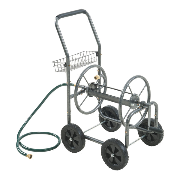 Gelibolu wózek na wąż 3/4 cala maks. 65 m szary [pro.tec]