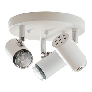 Bathgate lampa sufitowa 3 x GU10 biały [lux.pro]