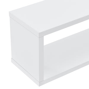 Półka ścienna Fagernes 59x15x17cm zestaw 4 różnych kolorów kolory en.casa