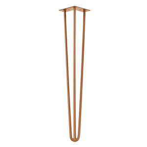 [en.casa]® Nogi metalowe do stołu Hairpin legs zestaw/4 szt. (różne warianty i kolory)