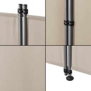 Zewnętrzna ścianka działowa Modica 170x215 cm w różnych kolorach. kolory pro.tec