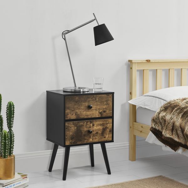 Stolik boczny w stylu retro [en.casa]