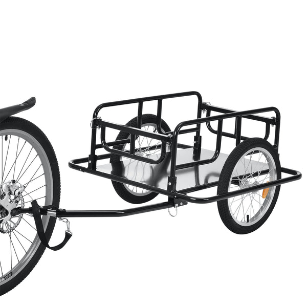 Przyczepka rowerowa 130x72x49 cm Maks. 40 kg Boczne zabezpieczenie przed uderzeniem pro.tec