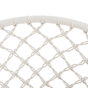 Fotel wiszący Tampico max. 100 kg do użytku wewnątrz i na zewnątrz kremowy casa.pro