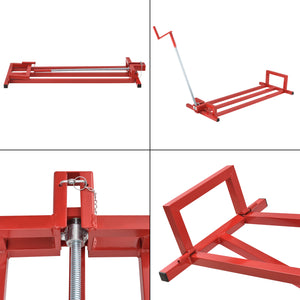 Podnośnik do traktorka Max 300 kg stalowy czerwony pro.tec