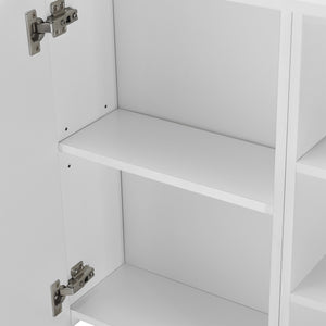 Szafka łazienkowa Harstad 64x80x20 cm Biała [en.casa]