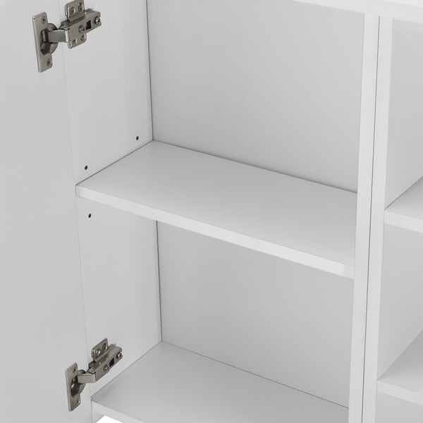 Szafka łazienkowa Harstad 64x80x20 cm Biała [en.casa]