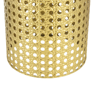 Stolik boczny Theux zestaw 2 sztuk czarny/złoty en.casa