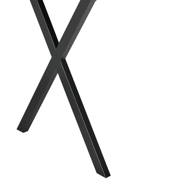 Stół do jadalni Arboga 120x60x75cm dla 4 osób Ciemne drewno en.casa