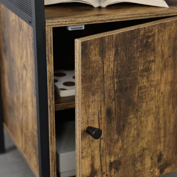 Stolik boczny Eigersund z szafką 60x40x40cm [en.casa]