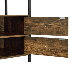 Stolik boczny Alstahaug z szafkami 59x45x40cm [en.casa]