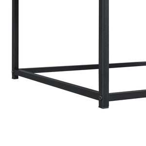 Stolik kawowy Esbjerg 100x55x45cm Ciemny odcień drewna en.casa