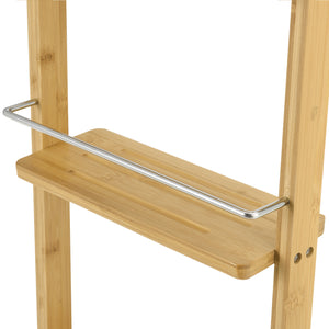 Bambusowa półka ścienna Lidingö 29x10x70cm [en.casa]