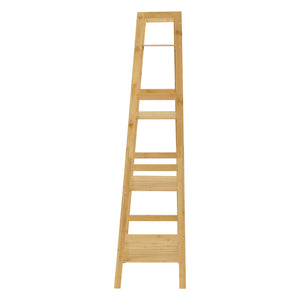 Bambusowa półka drabinkowa Vinje 48x32x123cm [en.casa]