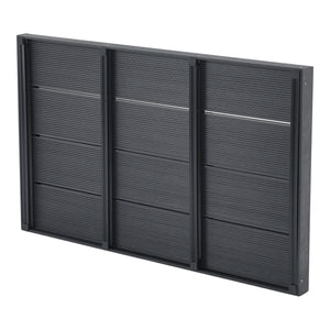 Płyta bazowa WPC Nürtingen do prysznica solarnego 101x63x5,5cm [en.casa]