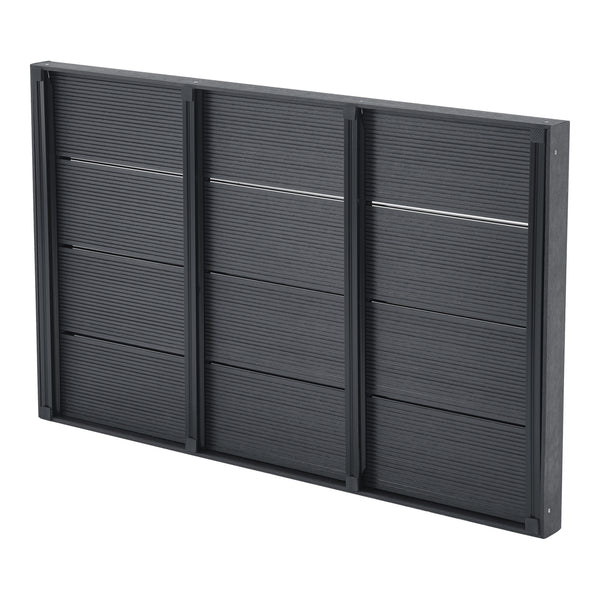 Płyta bazowa WPC Nürtingen do prysznica solarnego 101x63x5,5cm [en.casa]