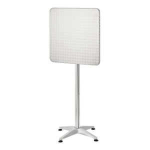 Stolik barowy i bistro Järpen kwadratowy z regulacją wysokości [en.casa]