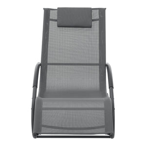 Leżak bujany Tarent 150 kg ciemnoszary [en.casa]