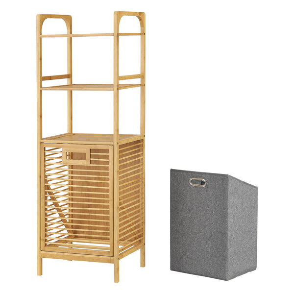 Bambusowy wieszak na pranie Tidaholm 118x39,5x30,5cm [en.casa]