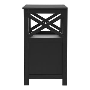 Stolik pomocniczy Utajärvi Stolik kawowy 74x40x40cm Stolik do kawy Czarny [en.casa]