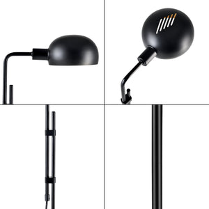 Lampa stojąca Bolton czarna [lux.pro]