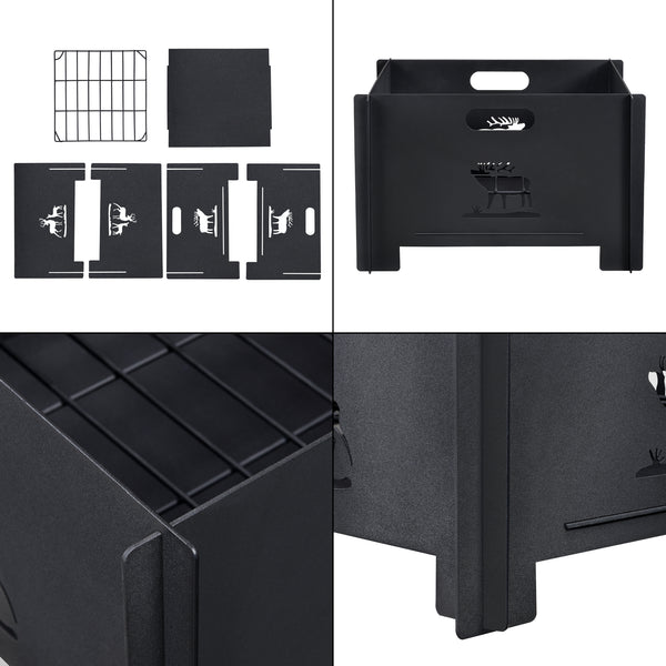 Palenisko Etnedal misa na ognisko 25 x 40 x 40 cm [casa.pro]