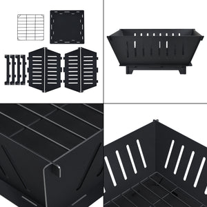 Miejsce na ognisko Fedje misa na ognisko 25 x 55 x 55 cm [casa.pro]