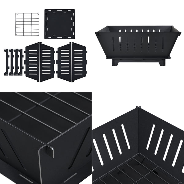 Miejsce na ognisko Fedje misa na ognisko 25 x 55 x 55 cm [casa.pro]