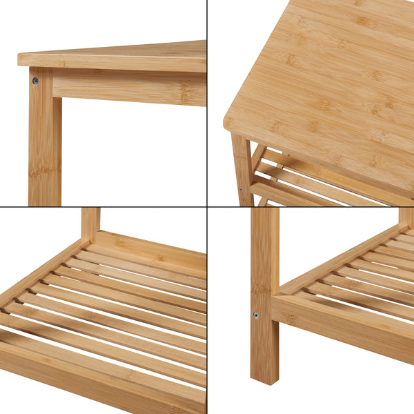 Bambusowa półka stojąca Ikerasak [en.casa]