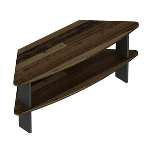 Szafka pod TV Fredensborg 45x116x40 cm stare drewno / antracyt [en.casa]