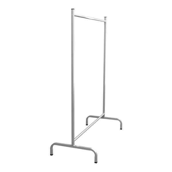 Wieszak na płaszcze Staffanstorp 137x104x48cm srebrny [en.casa]