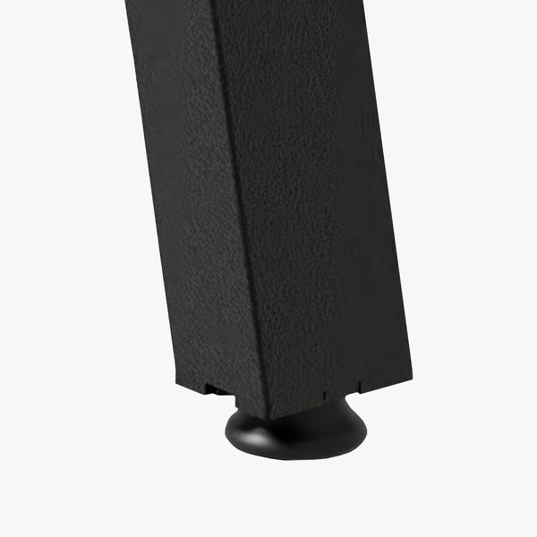 Rama stołu Mariager zestaw 2 stalowych 40x37,5 cm czarny [en.casa]