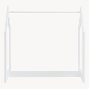 Wieszak na płaszcze Værløse 78x75x35cm Biały [en.casa]