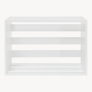 Stolik boczny Rønde 43x64x33 cm biały [en.casa]