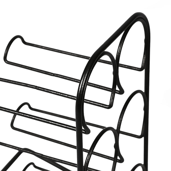 Stojak na wino Bergnicourt na 6 butelek [en.casa]