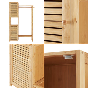 Wieszak bambusowy Oldsum [en.casa]