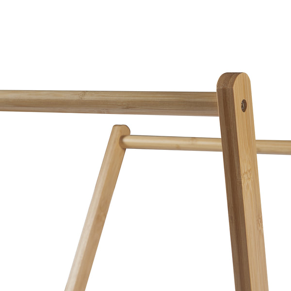 Składany wieszak na ubrania Iisalmi bamboo [en.casa]