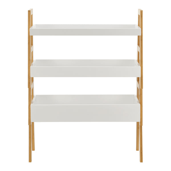 Hitra 3-częściowy regał bambusowy [en.casa]