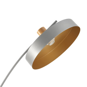 Lampa łukowa Stafford szara [lux.pro]