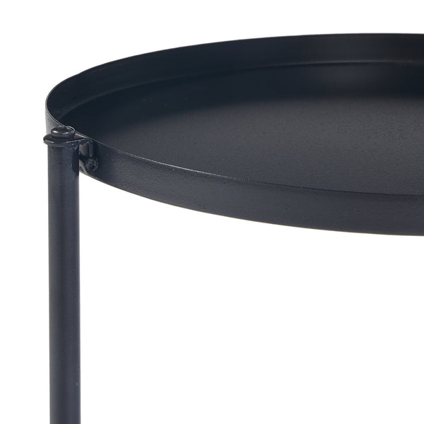 Stojak na rośliny Ostre z 3 półkami metalowymi [en.casa]