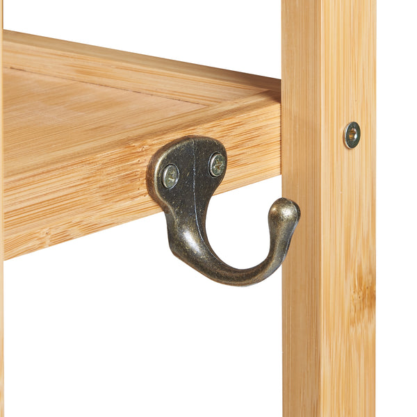 Półka łazienkowa Höör 42x37x17 cm bambus [en.casa]