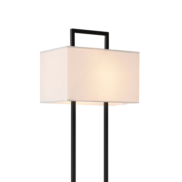 Lampa podłogowa Sigdal czarny / biały [lux.pro]