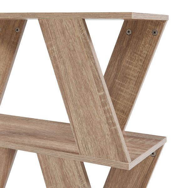 Stolik boczny Nome 60x22x57cm dąb [en.casa]