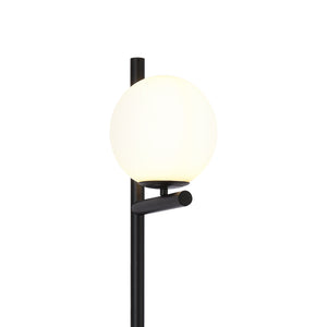 Lampa podłogowa Aberdaron czarny / biały [lux.pro]