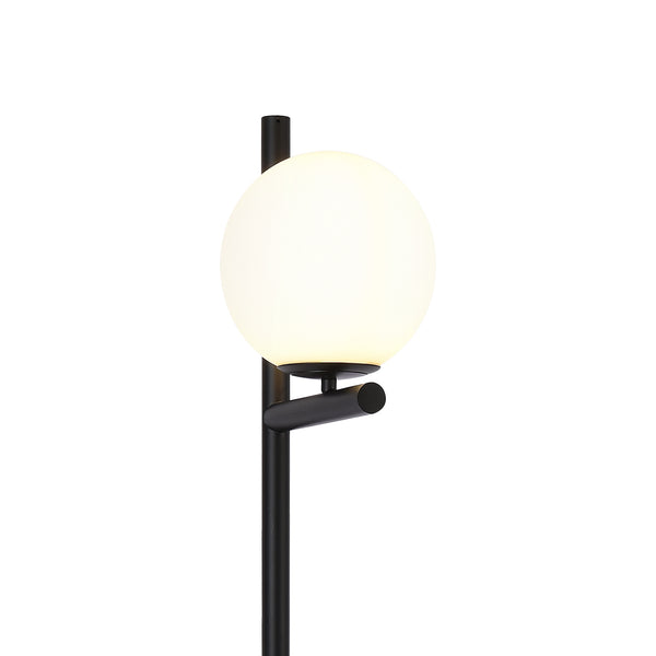 Lampa podłogowa Aberdaron czarny / biały [lux.pro]