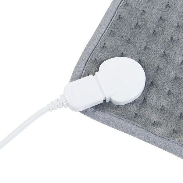 Elektryczna poduszka grzewcza Bella 80W 40x30cm Szara [en.casa]